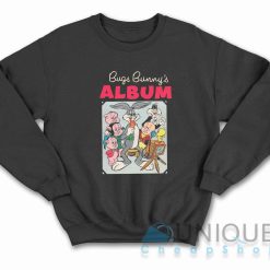 Bugs Bunny's Album Sweatshirt Color Black