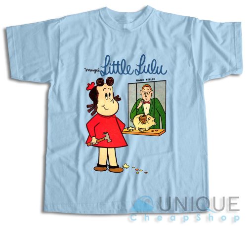 Little Lulu T-Shirt Color Light Blue
