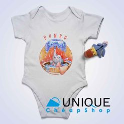 Dumbo Shower Baby Bodysuits
