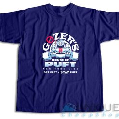 House of Puft Ghostbusters T-Shirt Color Blue