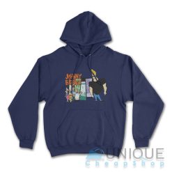 Johnny Bravo And Friends Hoodie Color Navy
