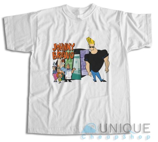 Johnny Bravo And Friends T-Shirt