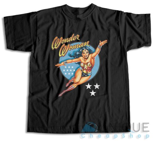 Wonder Woman T-Shirt Color Black