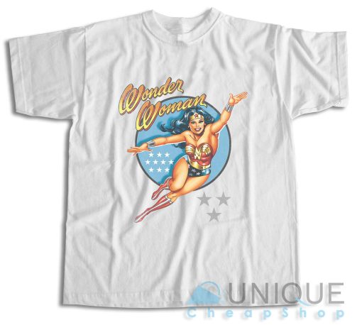 Wonder Woman T-Shirt Color White