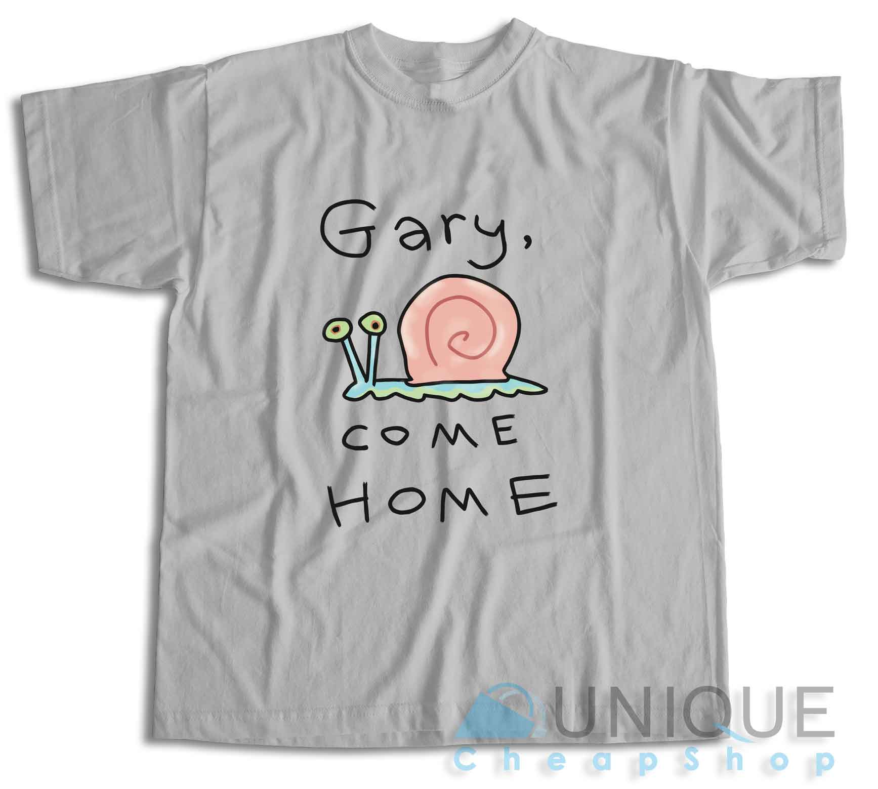 Gary Come Home T-Shirt Color Light Grey