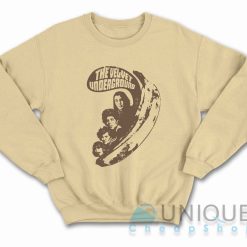 Velvet Underground Sweatshirt Color Cream