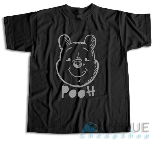 Winnie the Pooh T-Shirt Color Black