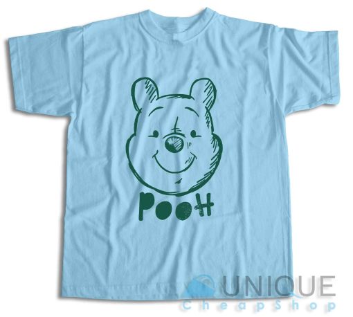 Winnie the Pooh T-Shirt Color Light Blue