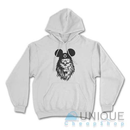 Chewbacca Star Wars Hoodie Color White