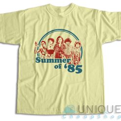 Stranger Things Summer of 85 T-Shirt Color Cream