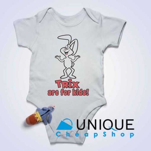 Trix Are For Kids Baby Bodysuits Color White