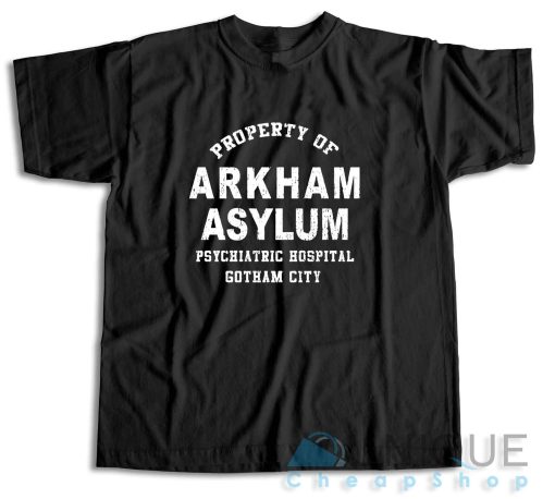 Arkham Asylum T-Shirt Color Black