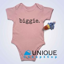 Biggie Smalls Siblings Baby Bodysuits Color Baby Pink