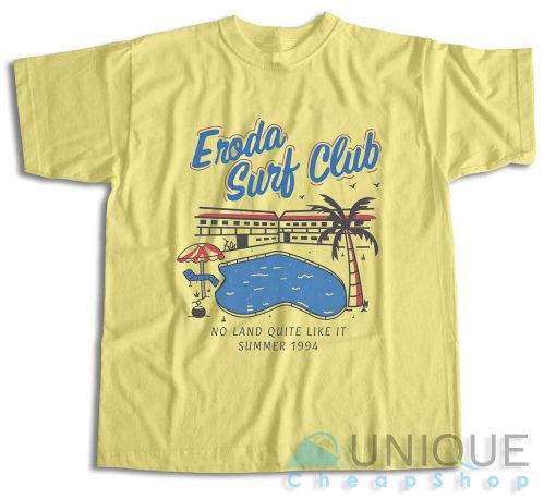 Eroda Surf Club T-Shirt Color Cream
