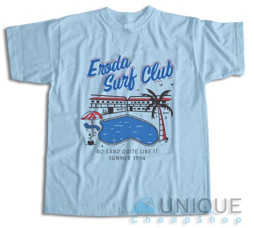 Eroda Surf Club T-Shirt Color Light Blue