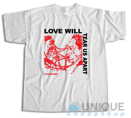 Lil Peep Love Will Tear Us Apart T-Shirt Color White