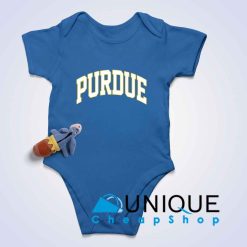 Stranger Things Purdue Baby Bodysuits Color Royal Blue