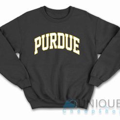 Stranger Things Purdue Sweatshirt Color Black
