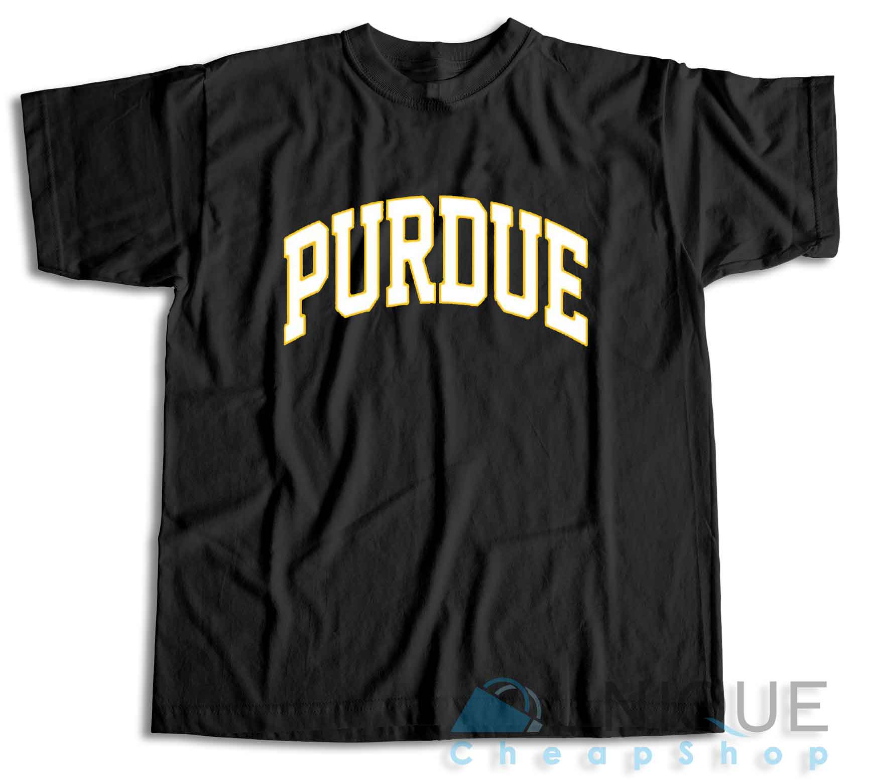 Stranger Things Purdue T-Shirt Color Black
