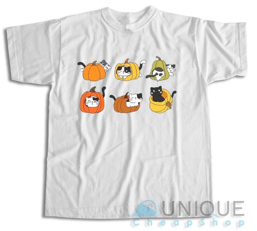 Cats in Pumpkins T-Shirt