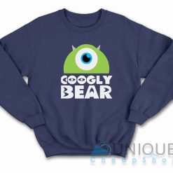 Googly Bear Schmoopsie Poo Sweatshirt Color Navy