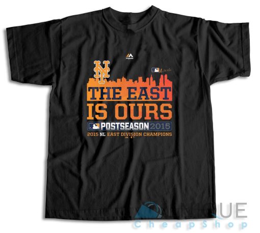 Majestic New York Mets 2015 The East Is Ours T-Shirt