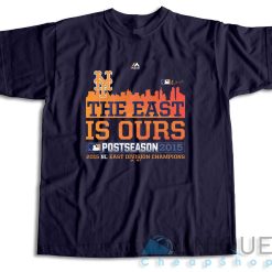 Majestic New York Mets 2015 The East Is Ours T-Shirt Color Navy