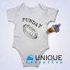 Sunday Funday Football Baby Bodysuits
