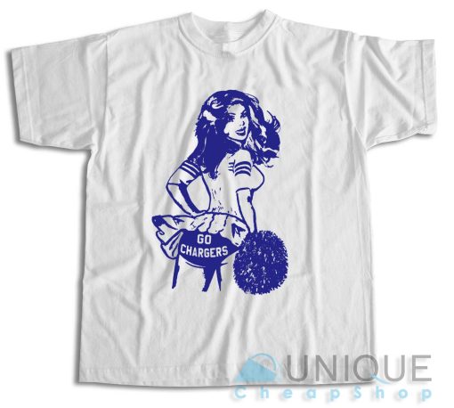 Los Angeles Chargers Cheerleader T-Shirt