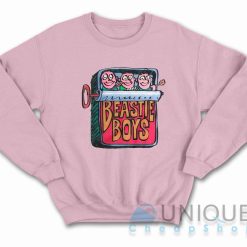 Beastie Boys Sardine Can Sweatshirt Color Pink