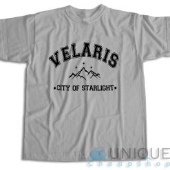 Velaris City of Starlight T-Shirt Color Grey