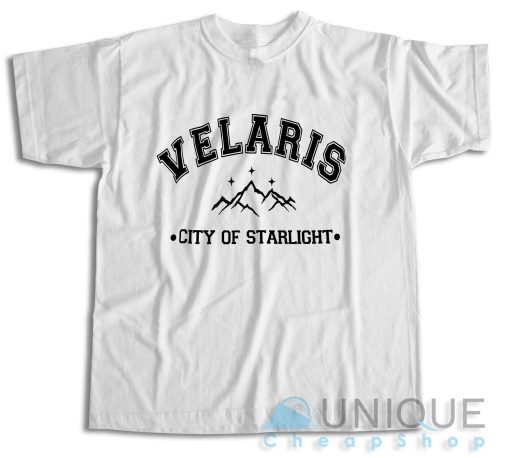 Velaris City of Starlight T-Shirt Color White