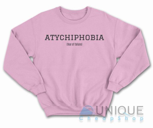 Atychiphobia Fear Of Failure Pink