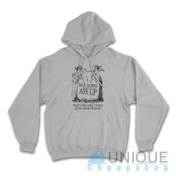 Face Down Ass Up Hoodie Color Grey