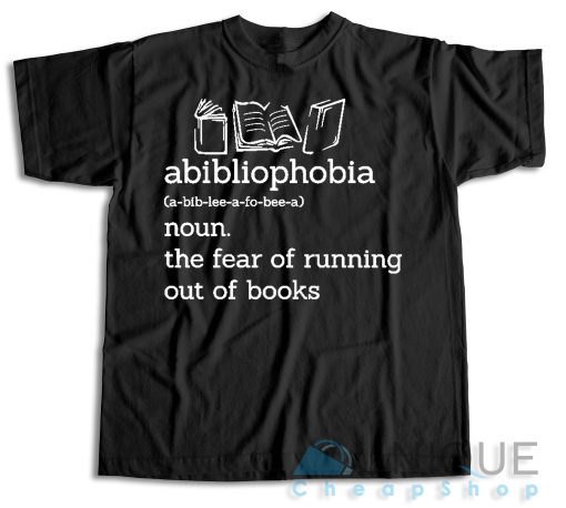The Fear Of Running Out Of Books Black