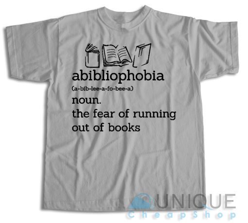 The Fear Of Running Out Of Books Grey