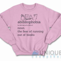The Fear Of Running Out Of Books Pink