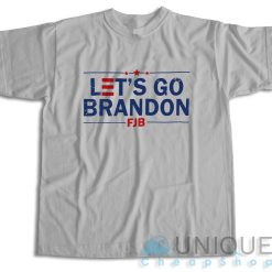 Let's Go Brandon T-Shirt Color Grey