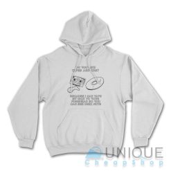 Do You Like Tapes and CDs Hoodie Color White