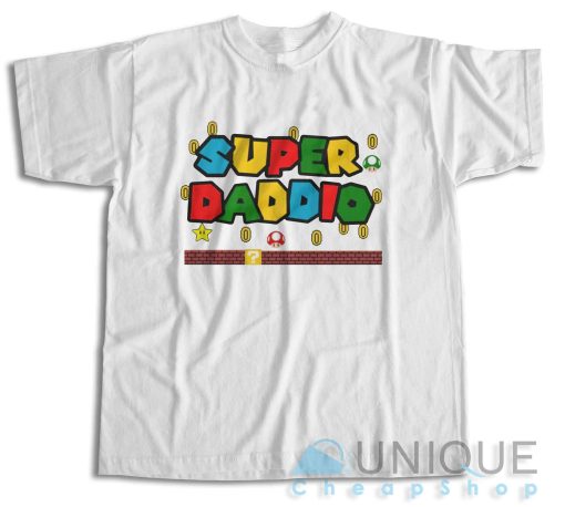 Super Daddio T-Shirt Color White