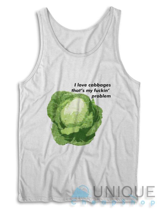 I Love Cabbages Tank Top