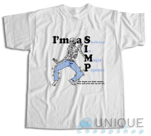I'm a SIMP (Skeleton In Magic Pajamas) T-Shirt
