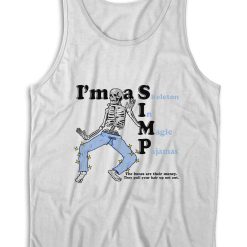 I'm a SIMP (Skeleton In Magic Pajamas) Tank Top