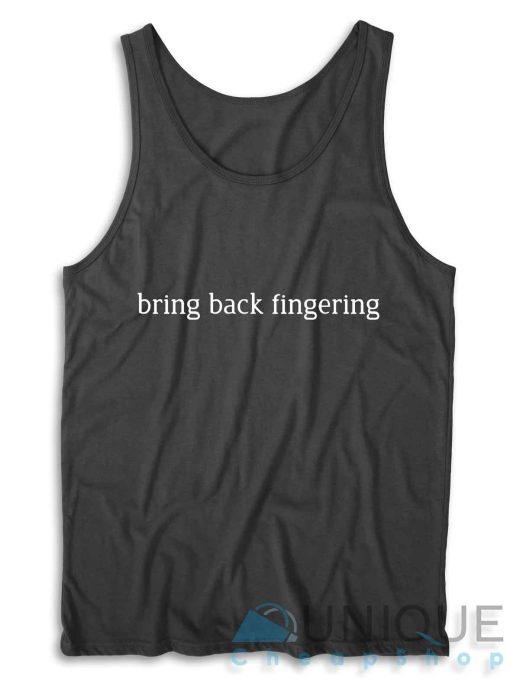 Bring Back Fingering Tank Top
