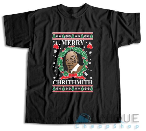 Mike Tyson Merry Chrithmith T-Shirt